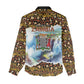 Zambian Heritage Independence 1964 Women Casual Shirt Traditional African Seamless Pattern