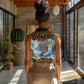 Zambian Heritage Independence 1964 Women Sleeveless Polo Shirt Traditional African Seamless Pattern