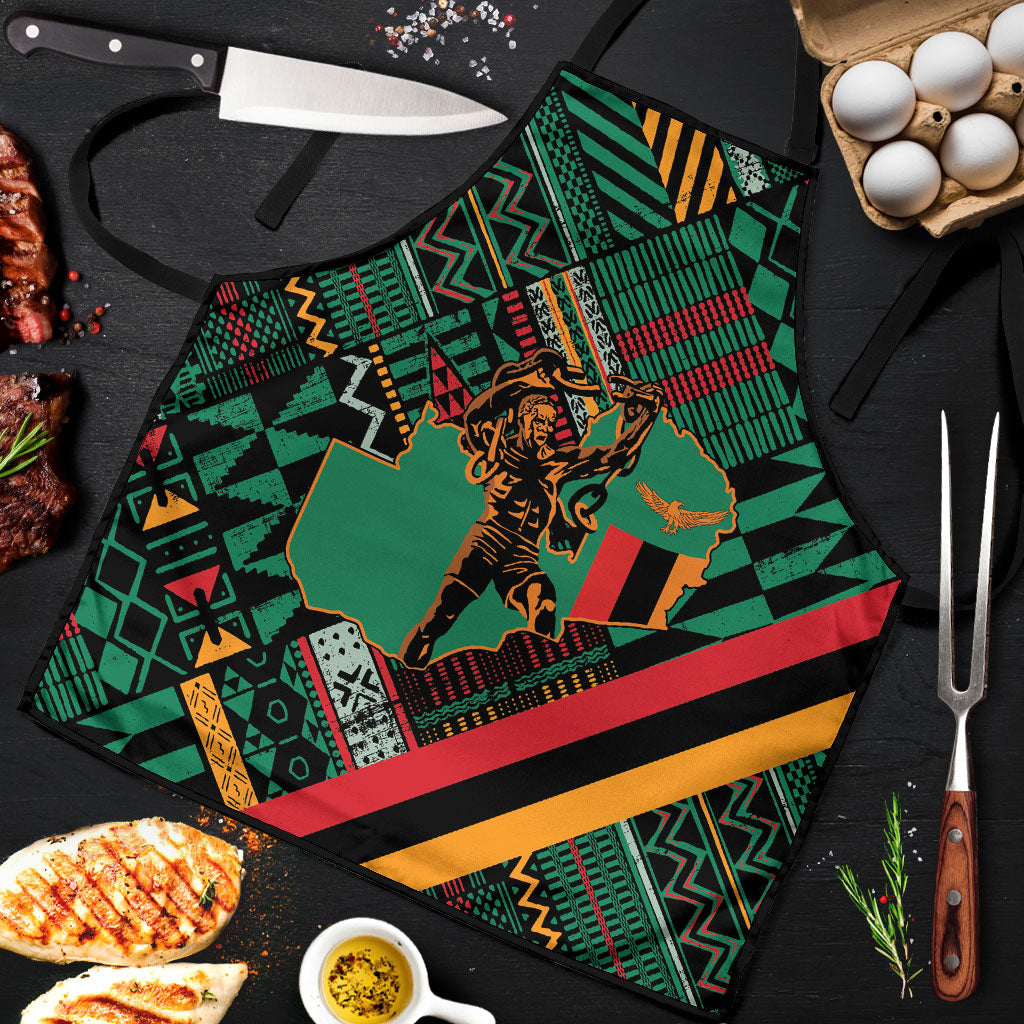 Zambia Victoria Falls Apron Indigenous Wild Animal Skins Tribal Patchwork