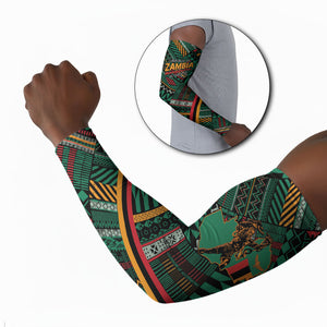 Zambia Victoria Falls Arm Sleeves Indigenous Wild Animal Skins Tribal Patchwork