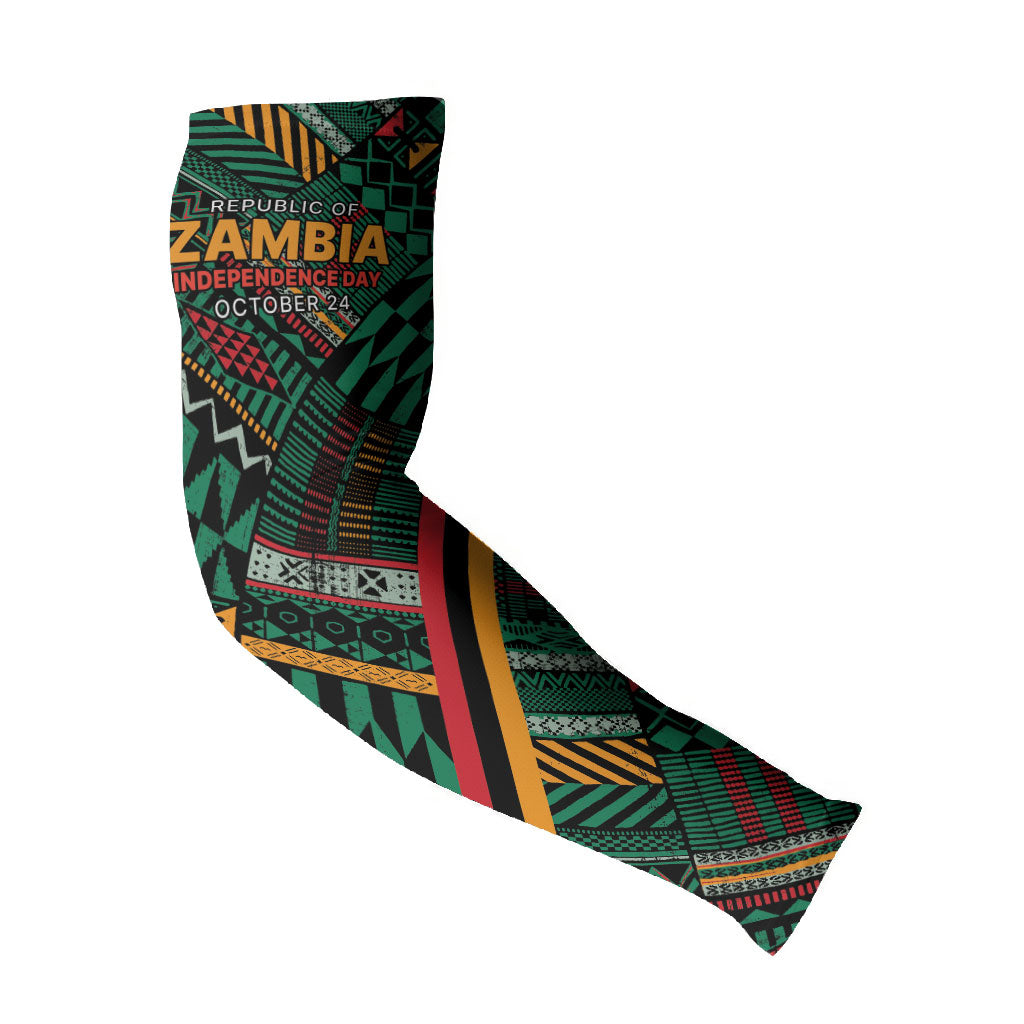 Zambia Victoria Falls Arm Sleeves Indigenous Wild Animal Skins Tribal Patchwork