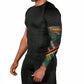 Zambia Victoria Falls Arm Sleeves Indigenous Wild Animal Skins Tribal Patchwork