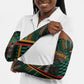 Zambia Victoria Falls Arm Sleeves Indigenous Wild Animal Skins Tribal Patchwork