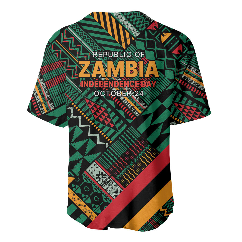 Zambia Victoria Falls Baseball Jersey Indigenous Wild Animal Skins Tribal Patchwork