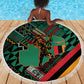 Zambia Victoria Falls Beach Blanket Indigenous Wild Animal Skins Tribal Patchwork