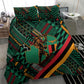 Zambia Victoria Falls Bedding Set Indigenous Wild Animal Skins Tribal Patchwork