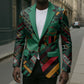 Zambia Victoria Falls Blazer Indigenous Wild Animal Skins Tribal Patchwork