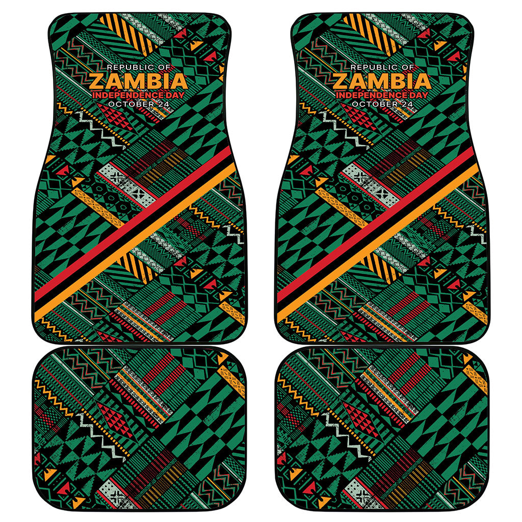Zambia Victoria Falls Car Mats Indigenous Wild Animal Skins Tribal Patchwork