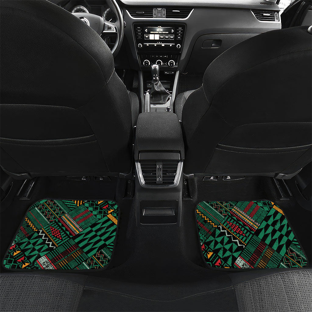 Zambia Victoria Falls Car Mats Indigenous Wild Animal Skins Tribal Patchwork