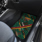 Zambia Victoria Falls Car Mats Indigenous Wild Animal Skins Tribal Patchwork