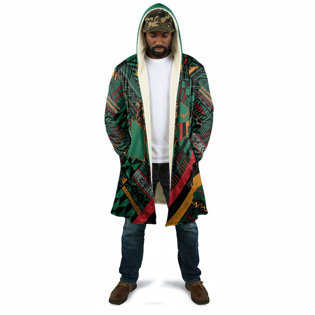 Zambia Victoria Falls Cloak Indigenous Wild Animal Skins Tribal Patchwork
