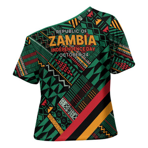 Zambia Victoria Falls Cross Shoulder Shirt Indigenous Wild Animal Skins Tribal Patchwork