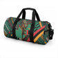 Zambia Victoria Falls Duffle Bag Indigenous Wild Animal Skins Tribal Patchwork