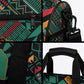 Zambia Victoria Falls Duffle Bag Indigenous Wild Animal Skins Tribal Patchwork