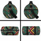 Zambia Victoria Falls Duffle Bag Indigenous Wild Animal Skins Tribal Patchwork