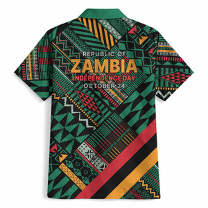 Zambia Victoria Falls Hawaiian Shirt Indigenous Wild Animal Skins Tribal Patchwork