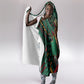 Zambia Victoria Falls Hooded Blanket Indigenous Wild Animal Skins Tribal Patchwork