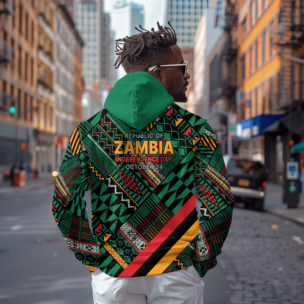 Zambia Victoria Falls Hoodie Indigenous Wild Animal Skins Tribal Patchwork