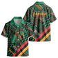Zambia Victoria Falls Kid Hawaiian Shirt Indigenous Wild Animal Skins Tribal Patchwork