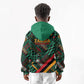Zambia Victoria Falls Kid Hoodie Indigenous Wild Animal Skins Tribal Patchwork