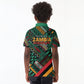 Zambia Victoria Falls Kid Polo Shirt Indigenous Wild Animal Skins Tribal Patchwork