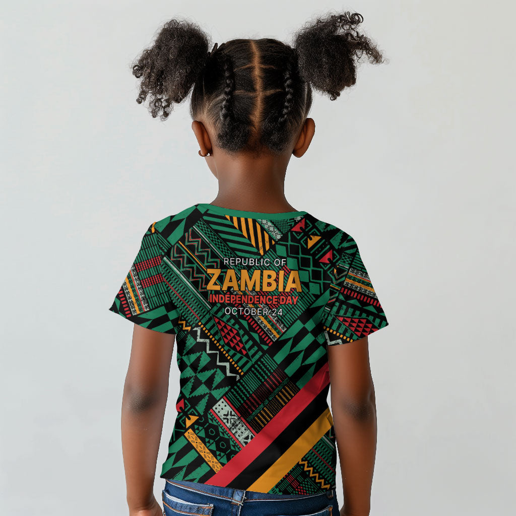 Zambia Victoria Falls Kid T shirt Indigenous Wild Animal Skins Tribal Patchwork