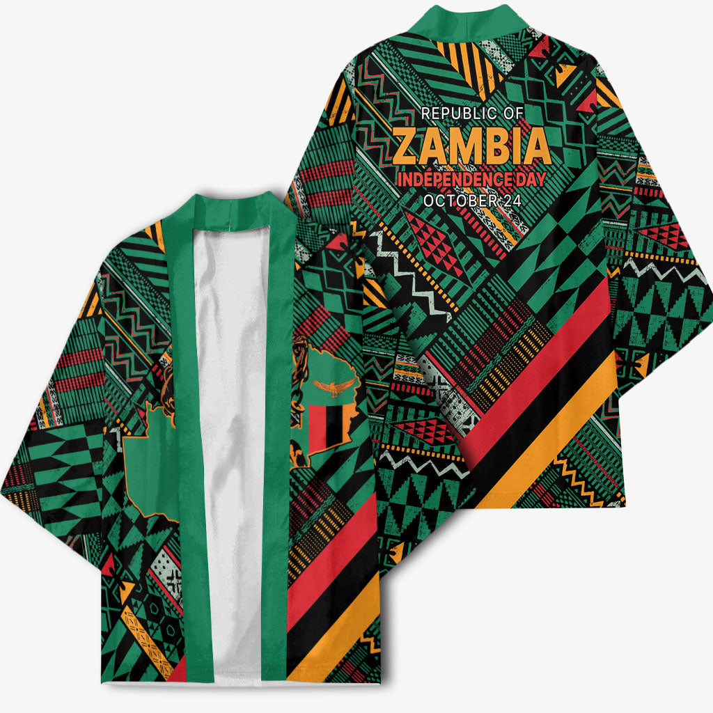 Zambia Victoria Falls Kimono Indigenous Wild Animal Skins Tribal Patchwork