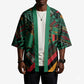 Zambia Victoria Falls Kimono Indigenous Wild Animal Skins Tribal Patchwork