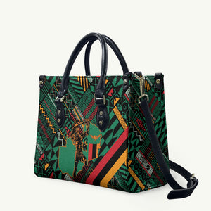 Zambia Victoria Falls Leather Bag Indigenous Wild Animal Skins Tribal Patchwork