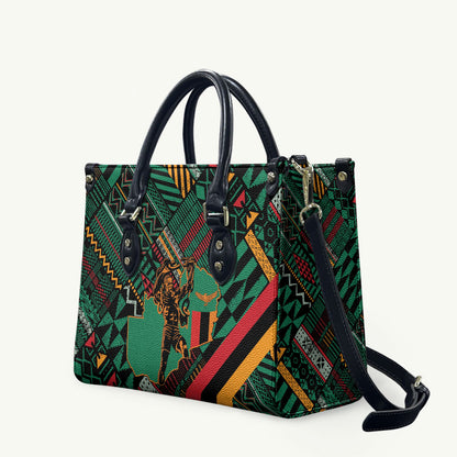 Zambia Victoria Falls Leather Bag Indigenous Wild Animal Skins Tribal Patchwork