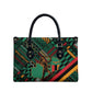 Zambia Victoria Falls Leather Bag Indigenous Wild Animal Skins Tribal Patchwork