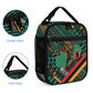 Zambia Victoria Falls Lunch Bag Indigenous Wild Animal Skins Tribal Patchwork