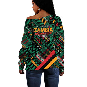 Zambia Victoria Falls Off Shoulder Sweater Indigenous Wild Animal Skins Tribal Patchwork