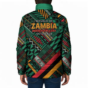 Zambia Victoria Falls Padded Jacket Indigenous Wild Animal Skins Tribal Patchwork