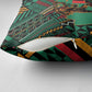 Zambia Victoria Falls Pillow Cover Indigenous Wild Animal Skins Tribal Patchwork