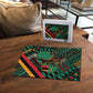 Zambia Victoria Falls Puzzle Indigenous Wild Animal Skins Tribal Patchwork