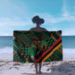 Zambia Victoria Falls Sarong Indigenous Wild Animal Skins Tribal Patchwork