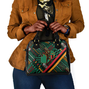 Zambia Victoria Falls Shoulder Handbag Indigenous Wild Animal Skins Tribal Patchwork