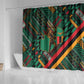 Zambia Victoria Falls Shower Curtain Indigenous Wild Animal Skins Tribal Patchwork