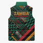 Zambia Victoria Falls Sleeveless Puffer Jacket Indigenous Wild Animal Skins Tribal Patchwork
