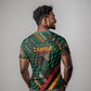 Zambia Victoria Falls T shirt Indigenous Wild Animal Skins Tribal Patchwork