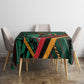 Zambia Victoria Falls Tablecloth Indigenous Wild Animal Skins Tribal Patchwork