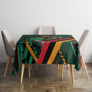 Zambia Victoria Falls Tablecloth Indigenous Wild Animal Skins Tribal Patchwork