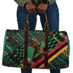Zambia Victoria Falls Travel Bag Indigenous Wild Animal Skins Tribal Patchwork