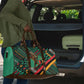 Zambia Victoria Falls Travel Bag Indigenous Wild Animal Skins Tribal Patchwork
