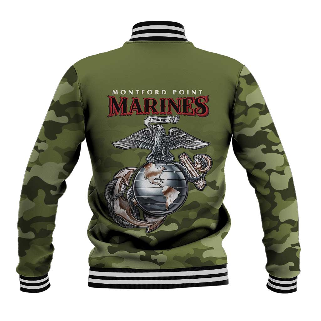 Montford Point Marines Baseball Jacket African American Breaking Barriers 1942