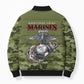 Montford Point Marines Bomber Puffer Jacket African American Breaking Barriers 1942