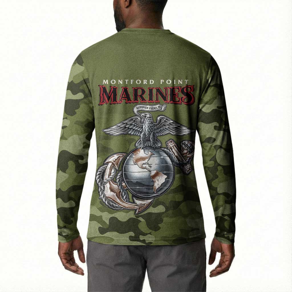 Montford Point Marines Button Sweatshirt African American Breaking Barriers 1942