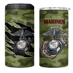 Montford Point Marines 4 in 1 Can Cooler Tumbler African American Breaking Barriers 1942