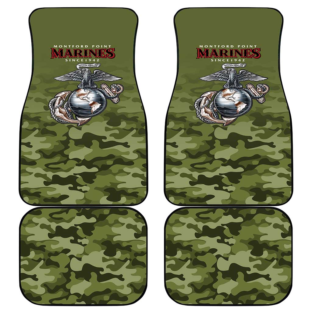 Montford Point Marines Car Mats African American Breaking Barriers 1942